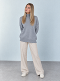 Zaria | Jersey Cuello Alto Holgado