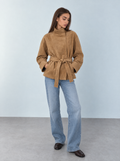 Hera | Chaqueta de ante con cordones