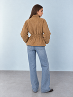 Hera | Chaqueta de ante con cordones