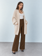 Thalira | Cardigan de Lana Holgado